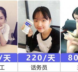河池关于斗米兼职上的模特雇用的信息