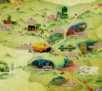 河池景点地图(长沙景点地图)